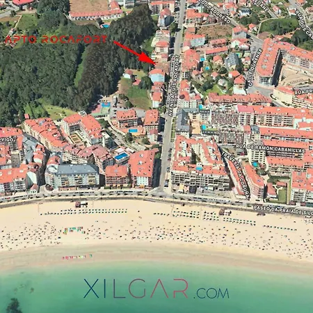 Xilgar Apto Rocafort En La Playa, Con Piscina Sanxenxo