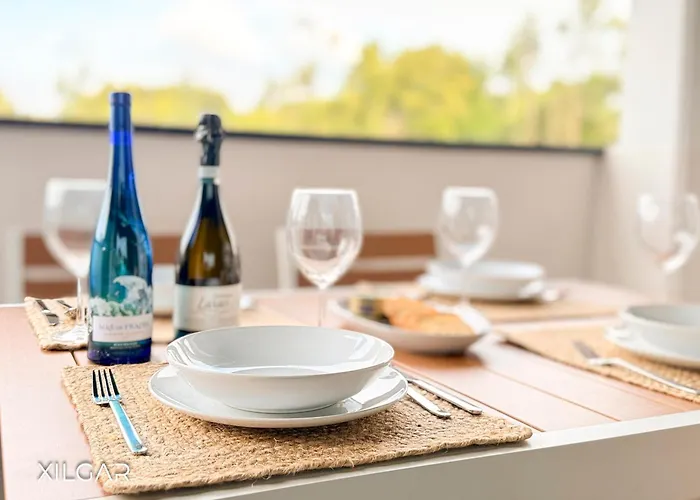 Xilgar Apto Rocafort En La Playa, Con Piscina Διαμέρισμα Sanxenxo