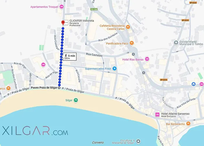 Xilgar Apto Rocafort En La Playa, Con Piscina